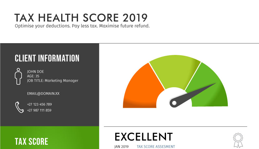 Get your digital tax health score to help you pay less tax